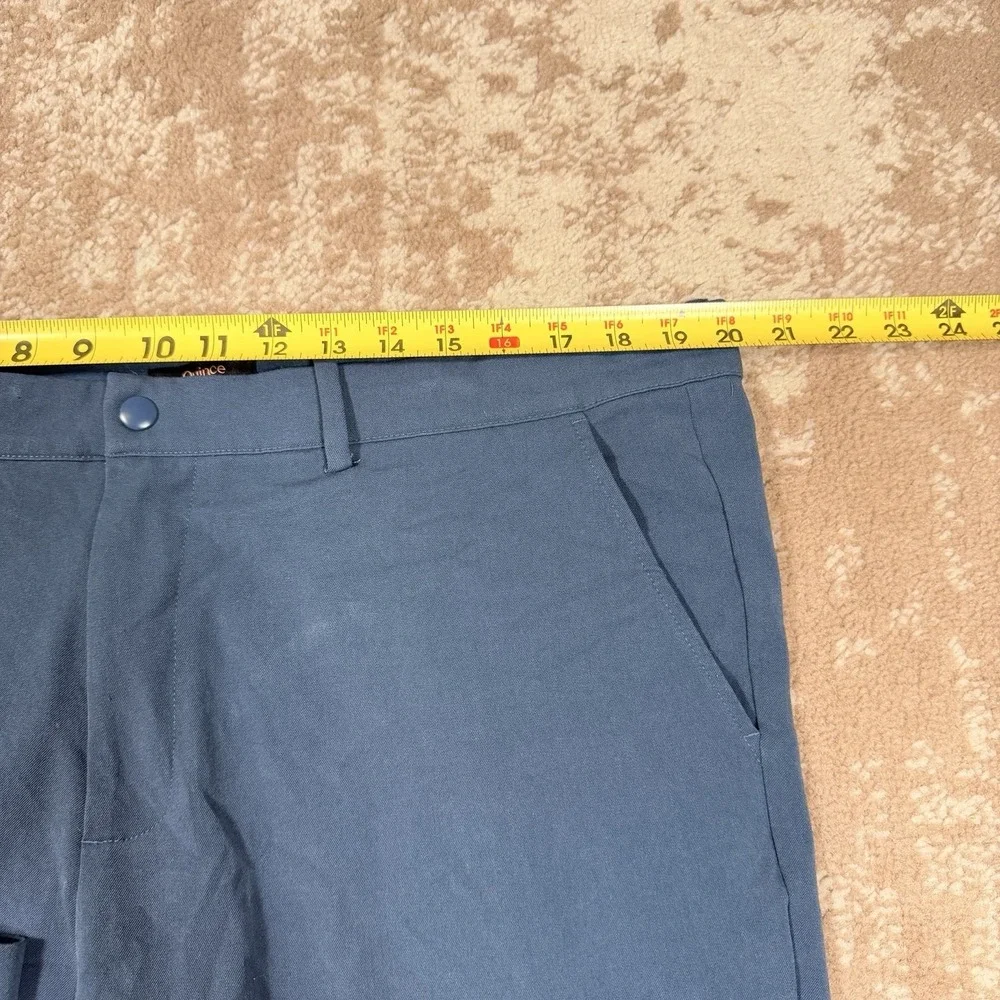 Quince Ultra-Stretch 24/7 Smart Chino Ocean Blue Performance Pants Mens 38x30